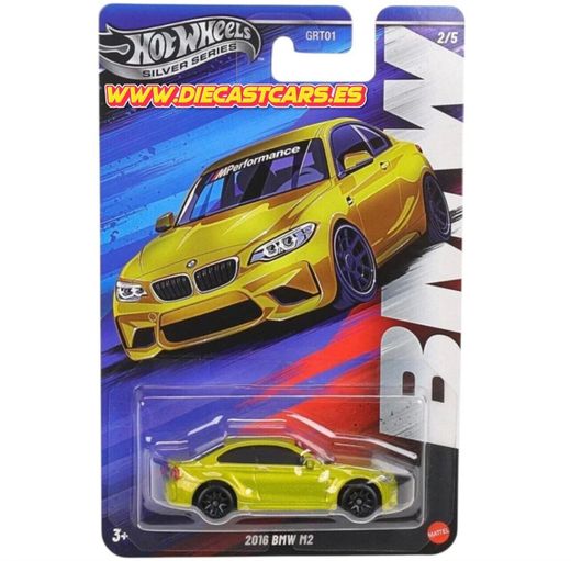 Hot Wheels 2016 BMW M2 Silver Series Serie Diecast 1:64