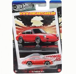 Hot Wheels ´67 PORSCHE 911 R *Serie Silver Series National Icons* Diecast 1:64