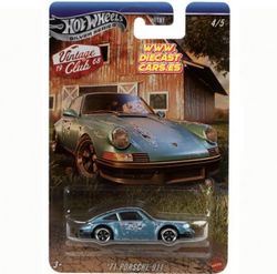 Hot Wheels ´71 PORSCHE 911 Silver Series Serie Vintage Club 1968 Diecast 2026