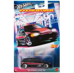 Hot Wheels ´92 HONDA CIVIC EG Series Serie 90s STREET SCENE JDM Diecast 1:64