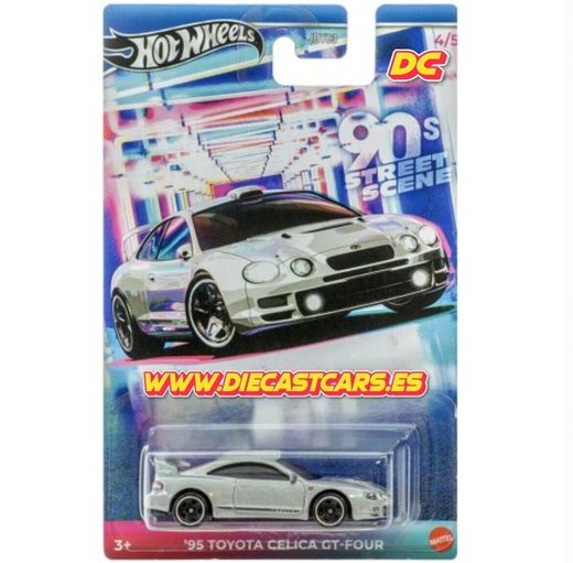 Hot Wheels ´95 TOYOTA CELICA GT-FOUR *Series Serie 90s Street Scene JDM* 1:64
