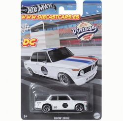 Hot Wheels BMW 2002 *Serie Silver Series Vintage Racing Club* Diecast 1:64