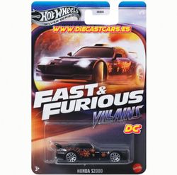 Hot Wheels Honda S2000 *Serie Silver Series Fast & and Furious Villains* 1:64