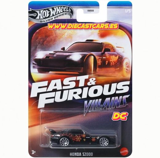 Hot Wheels Honda S2000 *Serie Silver Series Fast & and Furious Villains* 1:64