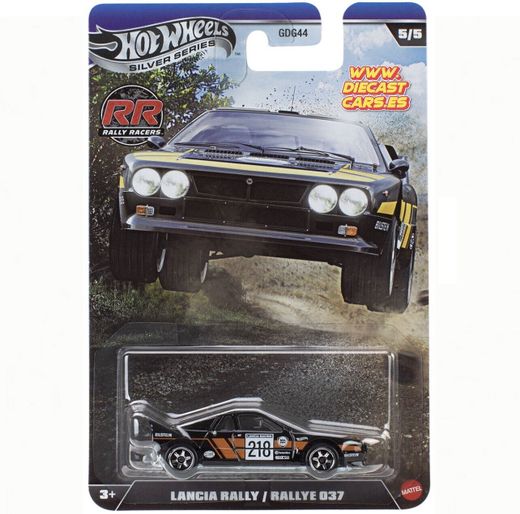 Hot Wheels LANCIA RALLY / RALLYE 037 Silver Series Serie RR Rally Racers Diecast