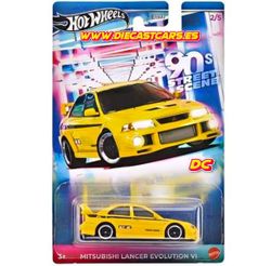 Hot Wheels MITSUBISHI LANCER EVOLUTION VI Series Serie 90s STREET SCENE JDM 1:64