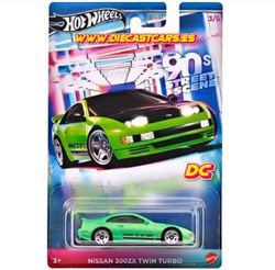 Hot Wheels NISSAN 300ZX TWIN TURBO Series Serie 90s STREET SCENE JDM 1:64