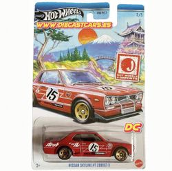 Hot Wheels NISSAN SKYLINE HT 2000GT-X *Serie Silver Series J-Imports Japan JDM*