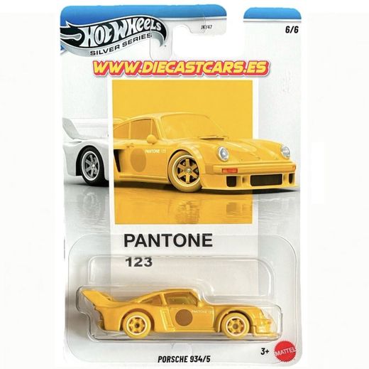 Hot Wheels PORSCHE 934/5 Chase *Silver Series Serie Pantone 123 Diecast 1:64*
