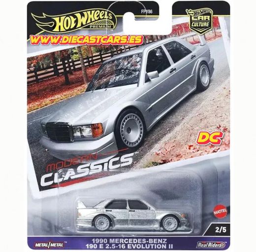 Hot Wheels Premium 1990 MERCEDES-BENZ 190 E 2.5-16 *Serie Modern Classics* 1:64
