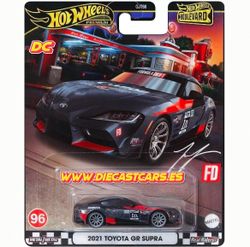 Hot Wheels Premium 2021 TOYOTA SUPRA GR FD Formula Drift *Serie Boulevard #96*