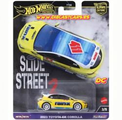 Hot Wheels Premium 2023 TOYOTA GR COROLLA *Serie Slide Street 2* Car Culture