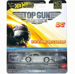 Hot Wheels Premium ´71 PORSCHE 911 TOP GUN MAVERICK *Serie Pop Culture* Diecast
