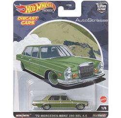 Hot Wheels Premium ´72 MERCEDES-BENZ 280 SEL 4.5 *AutoStrasse*