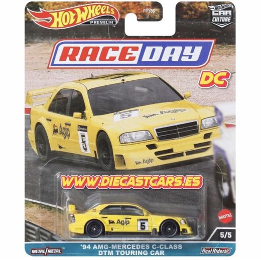 Hot Wheels Premium ´94 AMG-MERCEDES C-CLASS DTM TOURING CAR *Serie Race Day*