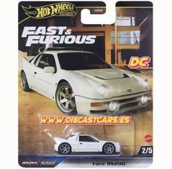 Hot Wheels Premium FORD RS200 *Serie Fast & Furious 2024 Mix 1*