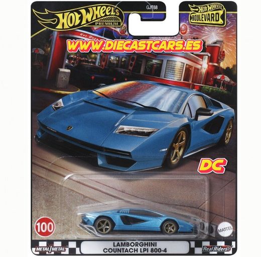 Hot Wheels Premium LAMBORGHINI COUNTACH LPI 800-4 *Serie Boulevard #100* 1:64