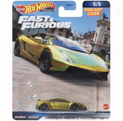 Hot Wheels Premium LAMBORGHINI GALLARDO LP 570-4 SUPERLEGGERA *Fast and Furious*