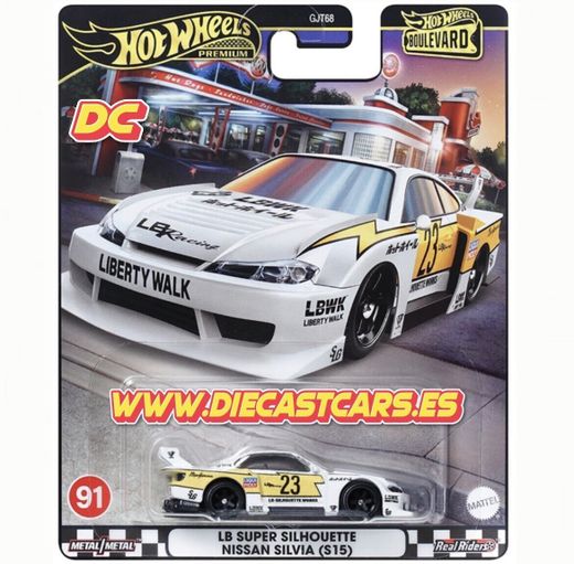Hot Wheels Premium LB SUPER SILHOUETTE NISSAN SILVIA S15 *Serie Boulevard #95*