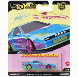 Hot Wheels Premium MAZDA RX7 FC PANDEM *Serie Silhouettes* Car Culture 1:64