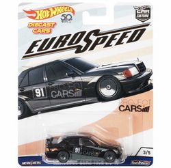 Hot Wheels Premium MERCEDES-BENZ 190E 2.5-16 Project Cars *Euro Speed*