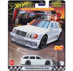 Hot Wheels Premium MERCEDES-BENZ E 36 AMG *Serie Boulevard #113* Real Riders