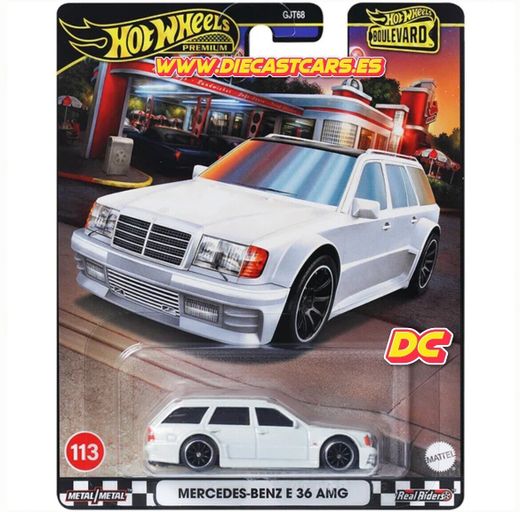 Hot Wheels Premium MERCEDES-BENZ E 36 AMG *Serie Boulevard #113* Real Riders
