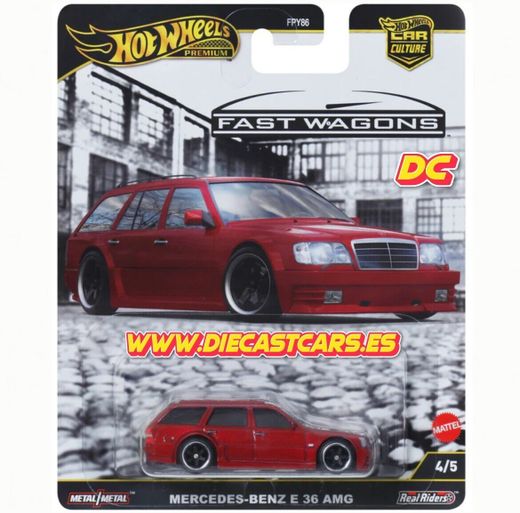 Hot Wheels Premium MERCEDES-BENZ E 36 AMG *Serie Fast Wagons* Car Culture 1:64
