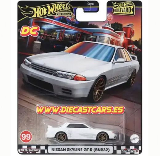 Hot Wheels Premium NISSAN SKYLINE GT-R (BNR32) *Serie Boulevard #99*