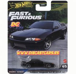 Hot Wheels Premium NISSAN SKYLINE GT-R (BNR32)*Serie Fast & Furious 2024 Mix 1*