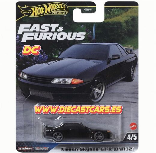 Hot Wheels Premium NISSAN SKYLINE GT-R (BNR32)*Serie Fast & Furious 2024 Mix 1*