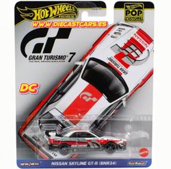 Hot Wheels Premium NISSAN SKYLINE GT-R (BNR34) Gran Turismo 7 Serie Pop Culture