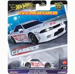 Hot Wheels Premium NISSAN SKYLINE GT-R (R32) PANDEM * Serie Modern Classics *