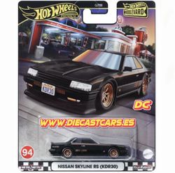 Hot Wheels Premium NISSAN SKYLINE RS (KDR30) *Serie BOULEVARD #94*