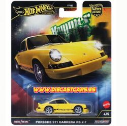 Hot Wheels Premium PORSCHE 911 CARRERA RS 2.7 *Serie Hammer Drop* Car Culture