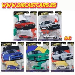 Hot Wheels Premium Series Serie WORLD TOUR 2024 Car Culture Real Riders 1:64