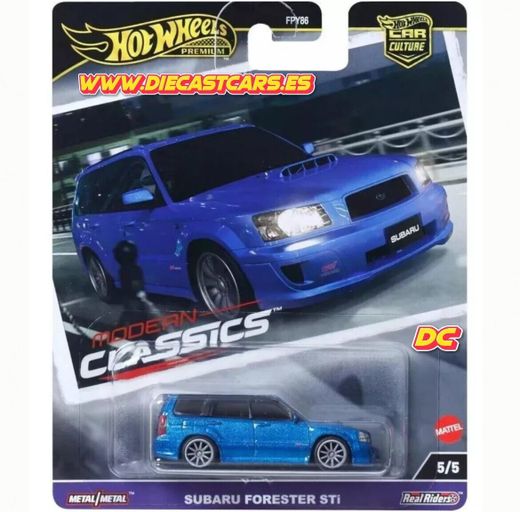 Hot Wheels Premium SUBARU FORESTER STi *Serie Modern Classics* Car Culture 1:64