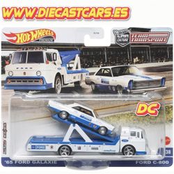 Hot Wheels Premium Team Transport ´65 FORD GALAXIE / FORD C-800 #38 Diecast 1:64