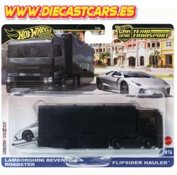Hot Wheels Premium Team Transport LAMBORGHINI REVENTON ROADSTER / FLIPSIDER #76