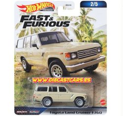 Hot Wheels Premium TOYOTA LAND CRUISER FJ60 * Serie Fast & Furious* Real Riders