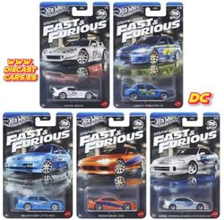 Hot Wheels Silver Series FAST & FURIOUS GRAPHIC REMIX (Serie Completa) Diecast