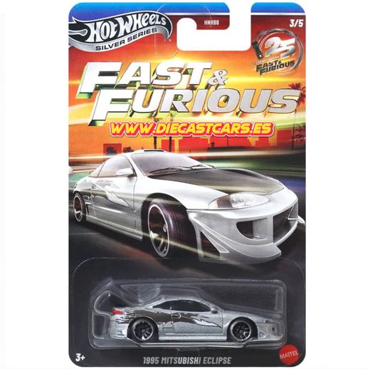 Hot Wheels TOYOTA SUPRA *Serie Silver Series Fast & Furious 25 Aniversario* Diecast 1:64