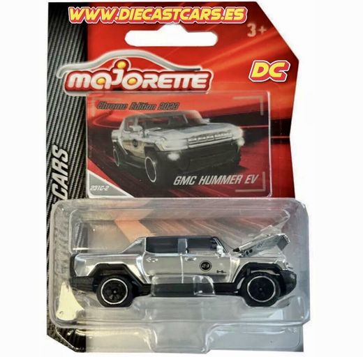 Majorette GMC HUMMER EV Chrome Edition Chase * Serie Premium Cars * Diecast 1:64