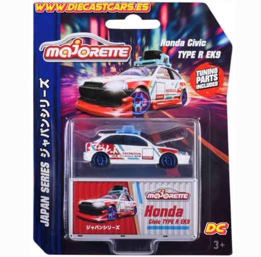 Majorette HONDA CIVIC TYPE R EK9 * Japan Series * Diecast 1:64