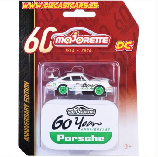 Majorette PORSCHE 911 CARRERA RS 2.7 * Serie 60 Anniversary Edition 1964-2024 *