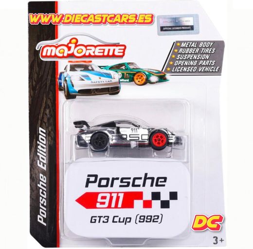 Majorette PORSCHE 911 GT3 CUP (992) * Serie Porsche Edition * Diecast 1:64