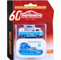 Majorette VOLKSWAGEN T1 CAMPER * Serie 60 Anniversary Edition 1964-2024 * 1:64
