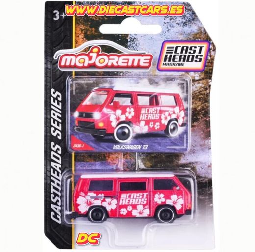 Majorette VOLKSWAGEN T3 VW * Serie CastHeads Magazine Series * Diecast 1:64