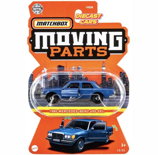 Matchbox 1980 MERCEDES-BENZ 450 SEL *Moving Parts*