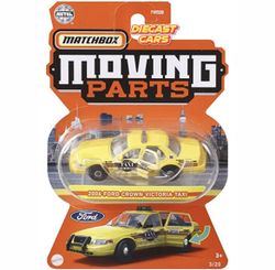 Matchbox 2006 FORD CROWN VICTORIA TAXI *Moving Parts*